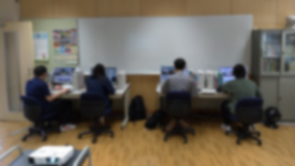 CM動画制作（作業の様子）